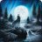 howling moon wolf